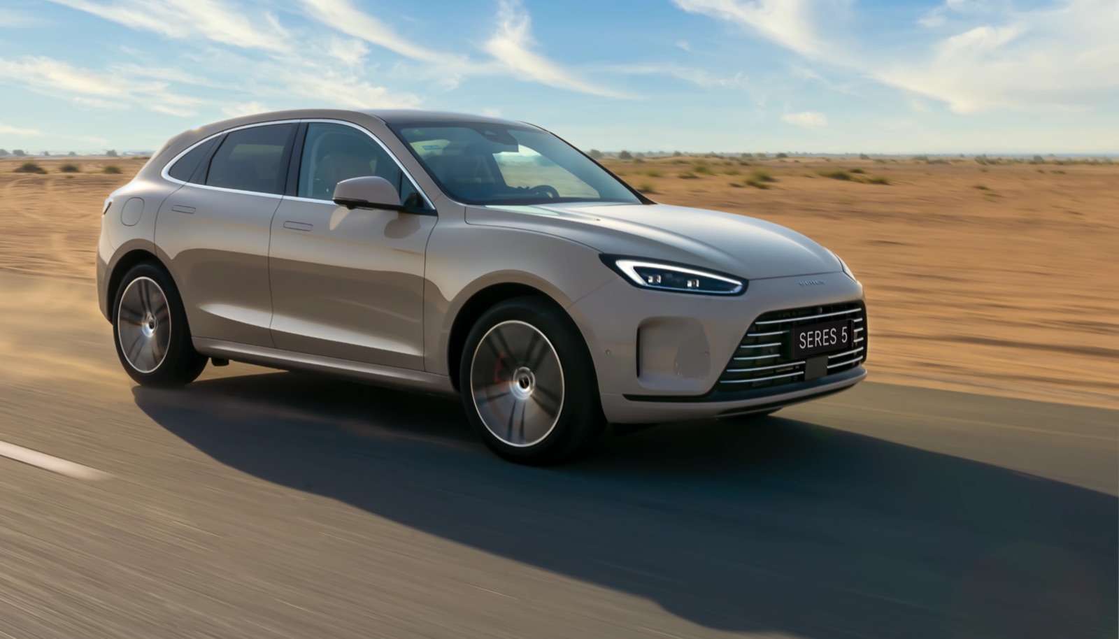 Seres electric vehicle in German market setting